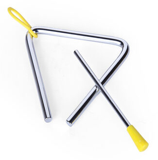 Soach 1 Pc 4 Inch Driehoek Orff Muziekinstrumenten Band Percussie Educatief Musical Triangolo Voor Kinderen