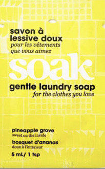 Soak Mini - Pineapple Grove | 1 Zakje 5 ml (1 enkele wasbeurt)
