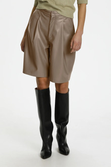 SOAKED IN LUXURY 30405557 slkarlee long shorts Taupe - M