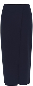 SOAKED IN LUXURY Midi Skirts Soaked in Luxury , Blue , Dames - 2Xl,Xl,L,M,S,Xs