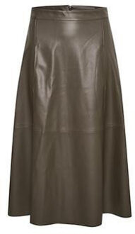 SOAKED IN LUXURY Sl malene skirt Bruin - XS