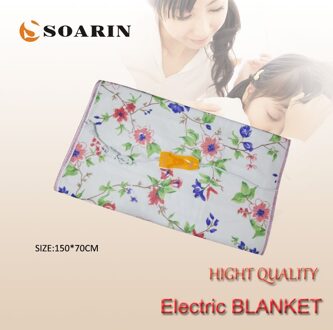 SOARIN Elektrische Deken 150x70 cm Elektrische Verwarming Deken Enkele Synthetische Vezels Matras Manta Electrica 220 v Pat Body Warmer