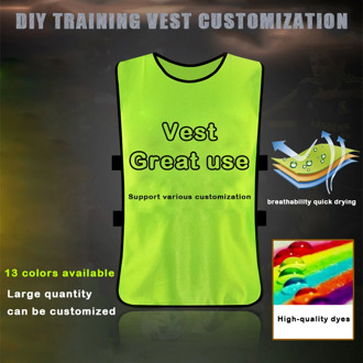 Soccer Jerseys 2020 Confrontation jersey Football Shirt Basketball Training Child Adult XL Team Volunteer Sleeveless Uniform