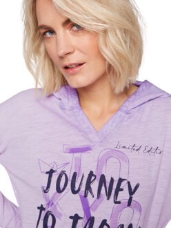 SOCCX shirt lange mouwen - maat S Paars