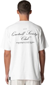 Society club t-shirt Wit - L
