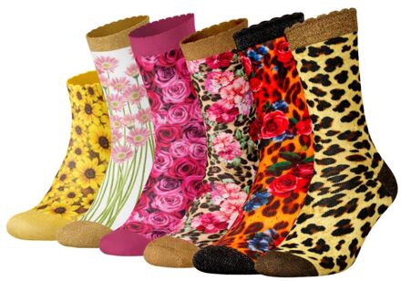 Sock My Feet Dames Verrassingspakket 6-pack-39/42 Multicolor - 39/42