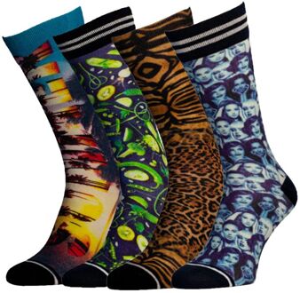 Sock My Feet Heren Verrassingspakket 6-pack-39/42-39/42 Multicolor - 39/42