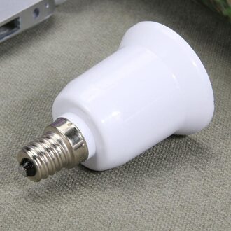 Socket Led Lamp Adapte Base Stabiele Prestaties Licht Led Lamp Deel Lamp Houder Converter Voor Thuis E14 Om E27 Verlichting accessoire