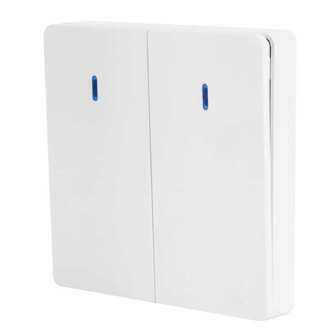Socket Stickers Home Decoratie Op-Off Doek Single‑way Dubbele Controle Muur Schakelpaneel Afstandsbediening Intelligente Schakelaar