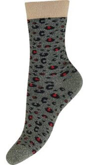 Socks Bruin,Groen,Versch.kleure/Patroon,Zwart,Grijs,Geel - Strl 37/41