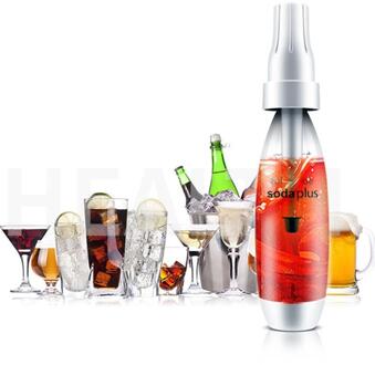 Soda Water Sifon Thuis Drinken Sap Machine Bar Bier Soda Syphon Maker Stalen Fles Bar Gereedschap