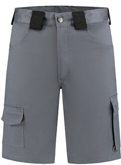 Sodaro Jack korte werkbroek-Grijs/zwart-56