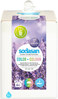 Sodasan Vloeibaar Wasmiddel Gekleurde Was Lavendel 5L