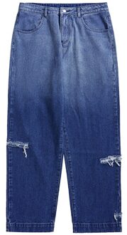 Sodawater Straight Stretch Denim Broek Mannen Casual Jeans Plus Size Lente Ripped Hip Hop Jeans Mannen Streetwear 3624S21 30