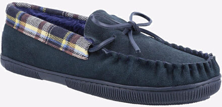 Sodbury Heren Suède Pantoffels In Marineblauw Navy - EU 40.5 / UK 7