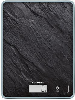 Soehnle weegschaal Compact 300 leisteen zwart