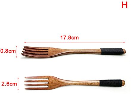 Soep Theelepel Mengen Lange Steel Houten Lepel Bamboe Koken Tool Desserts Salade Vorken