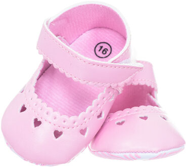Soepele schoenen met enkelbandsluiting 25215 baby Roze