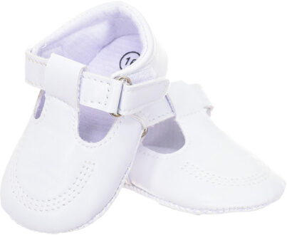 Soepele schoenen met klittenbandsluiting LPG25208 baby - maat Wit