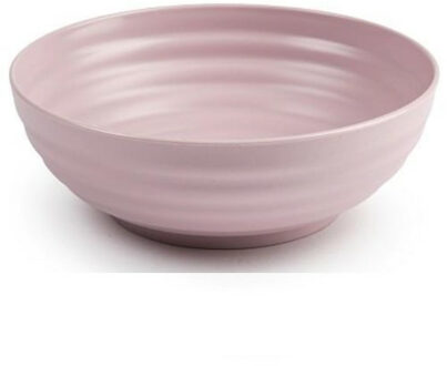 Soepkommen - D19 x H5.5 cm - oud roze - kunststof - onbreekbaar - servies