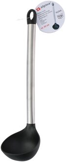 Soeplepel 31 X 8 Cm Rvs/Nylon Zilver/Zwart