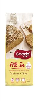 Soezie All-in-mix Brood met pitten - Broodmeel - 500 gram