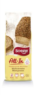 Soezie All-in-mix Meergranenbrood - Broodmeel - 500 gram