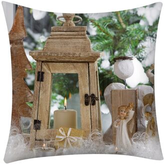 Sofa Auto Kerst Kussenhoes Polyester Sofa Auto Kussenhoes Home Decor Kussen Stoel Kussensloop Voor Kerst Navidad B