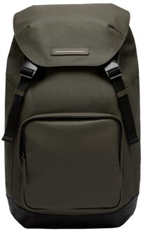 Sofo Backpack City dark olive backpack Groen - H 47 x B 31 x D 16