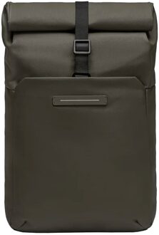SoFo Rolltop Backpack X dark olive backpack Groen - H 47/64 x B 30 x D 14