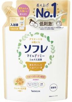 Sofre Mild Me Milk Bath Liquid Soft Osmanthus 600ml Refill
