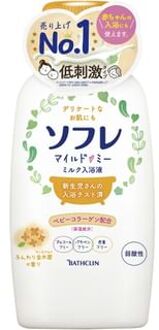 Sofre Mild Me Milk Bath Liquid Soft Osmanthus 720ml