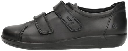 Soft 2.0 dames klittenbandschoen - Zwart - Maat 37