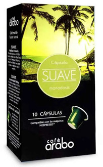 Soft Arabo 10 Nespresso compatible aluminum capsules