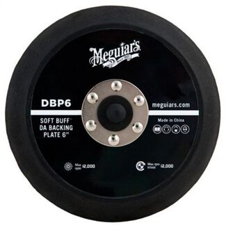 Soft Buff Backing Plate 6'' voor Dual Action Polisher