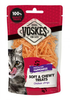Soft & Chewy kipfilet reepjes kattensnack (60 g) 5 stuks