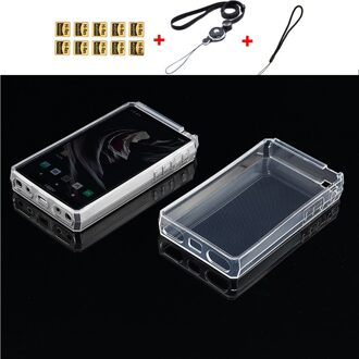 Soft Crystal Clear Tpu Beschermhoes Cover Voor Hiby R6 / Hiby RS6 Shell Skin doorzichtig