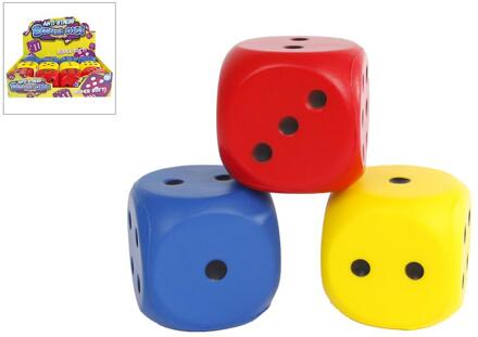 Soft dobbelsteen 6x6x6cm