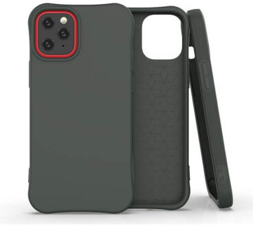 Soft Eco TPU Case - Duurzaam hoesje - iPhone 12 Mini groen