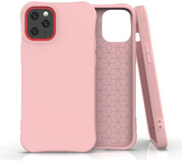 Soft Eco TPU Case - Duurzaam hoesje - iPhone 12 Mini roze