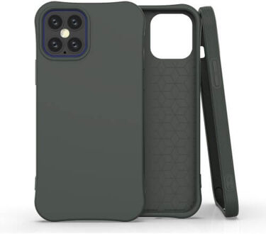 Soft Eco TPU Case - Duurzaam hoesje - iPhone 12 Pro groen