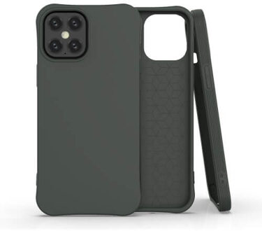 Soft Eco TPU Case - Duurzaam hoesje - iPhone 12 Pro Max groen