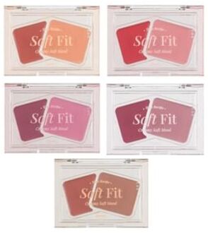 Soft Fitting Cream Blusher - 5 Colors #01 Apricot Milk