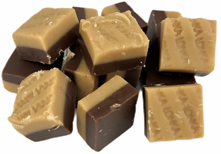 Soft iris with tag: vanilla chocolate Lonka 500 gr.