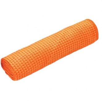 Soft Microfiber Car Care Cleaning Wassen Handdoek Polijsten Detaillering Schone Doek oranje