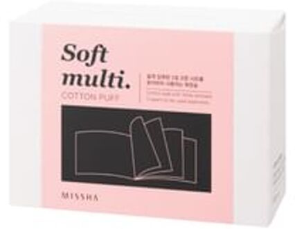 Soft Multi Cotton Puff 80 pads
