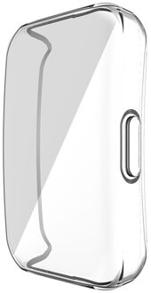 Soft Protective Case For Huawei Honor Band 6 Watch Cover Plating Shell Full Screen Protector For Honor Band 6 Bumper Accessories doorzichtig