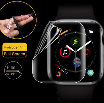 Soft Screen Protector For apple watch 6 5 4 44mm 40mm Iwatch series 3 2 1 42mm/38mm Soft cover film 9D Protective Full Coverage