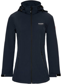 Soft shell jas dames Blauw - L