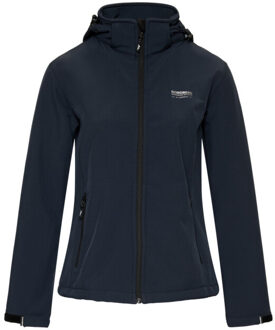 Soft shell jas dames - maat S Blauw